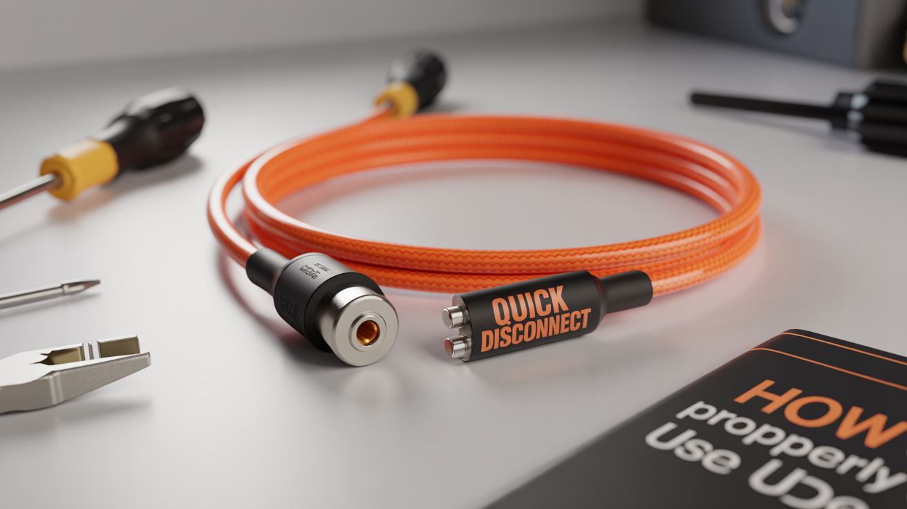 Juggernaut Cable Quick Disconnect Charge Cable